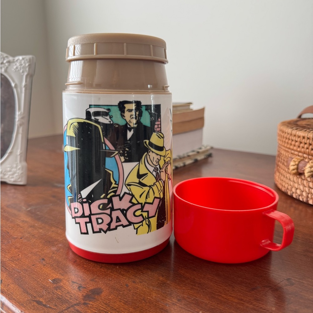Vintage Disney Dick Tracy Thermos